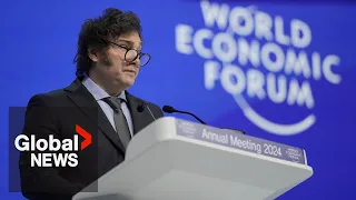 WEF Summit: Argentina's Milei praises free markets, slams socialism at Davos