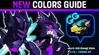 How To Unlock NEW Black & Purple Colors + Fenrir Emote!