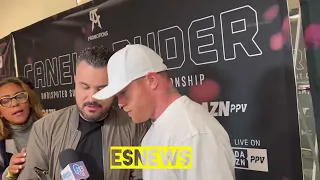 Canelo Open to Benavidez fight - gives candid review of Bebavidez vs plant fight EsNews Boxing
