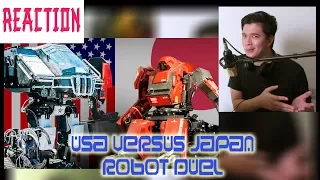 Historic Giant Robot Duel - USA vs. Japan - Megabots vs. Suidobashi (Full Fight Reaction Video) ᴴᴰ