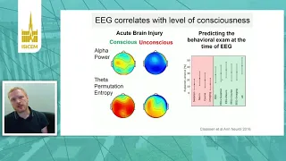 ISICEM, Sedation, Electrophysiological monitoring in paralyzed patients, Jan  Claassen New York, Uni