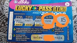 Nouveau jeux FDJ !!! Lucky Pass Illiko !!! on s'en gratte 10 !!! 😉👍