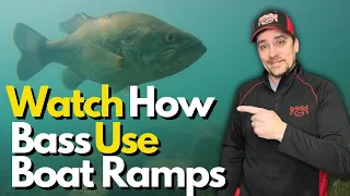 Witness How Bass Position on Boat Ramps | Underwater Secrets