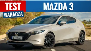 Mazda 3 2.0 Skyactiv-X 2023 - REVIEW interior, exterior, POV test drive, Matrix LED at night