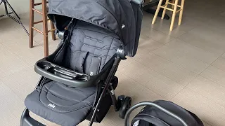 Joie Muze LX Stroller with Juva Carseat