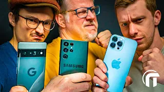 Quel est le meilleur smartphone ? ( iPhone 13 pro / Pixel 6 Pro / Samsung S22 Ultra )