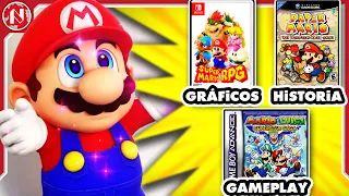 El MEJOR Juego de Mario RPG en CADA ASPECTO (Gráficos, Gameplay, etc.)