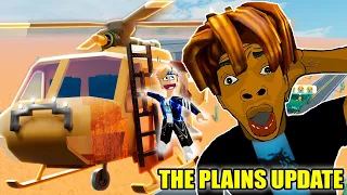 How to Unlock the HELICOPTER on A Dusty Trip (PLAINS UPDATE) - FUNNY MOMENTS | ROBLOX Brookhaven 🏡RP