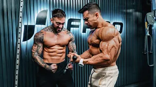 RUTINA DE BICEPS & HOMBRO + JUAN FARO PRO - ISMAEL MARTINEZ