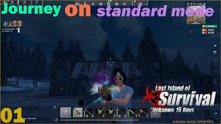EP17/Journey on standard mode/ Last Island of Survival | Last Day #RustMobile#SoloLife#ldrs #lios