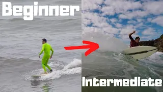 A 5 Step Plan For Surfers To Progress From Beginners to Intermediates