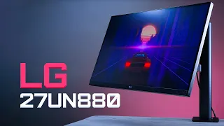 Обзор! Монитор LG 27UN880 для работы с изображениями и видео!