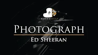 Ed Sheeran - Photograph - Piano Karaoke / Sing Along / Cover with Lyrics / Backing Track