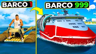 EVOLUINDO BARCOS PARA O NIVEL 1000 no GTA 5!!