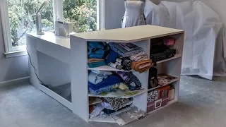 How To Make a Sewing Table and Craft Table