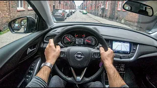 Opel Grandland X ( 1.6 180 HP ) | POV Test Drive #607 Joe Black