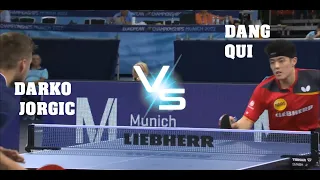 #tabletennisdaily  EM TT Finals Munich2022  Dang Qui vs Darko Jorgic without breaks/timeouts