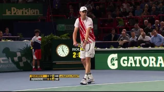 Querrey Overcomes Djokovic In 2012 Paris Classic Moment