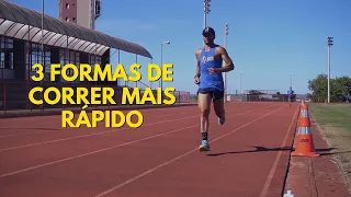 3 formas de AUMENTAR sua velocidade na CORRIDA