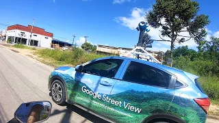 FLAGUEI O CARRO DO GOOGLE STREET VIEW EM TIJUCAS  #tijucas #google #mapeamento #googlestreetview