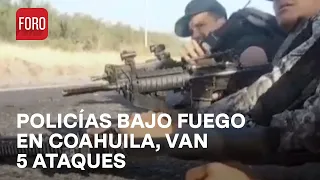 Ataques a policías en Coahuila: enfrentamientos han dejado policías muertos y heridos - Las Noticias