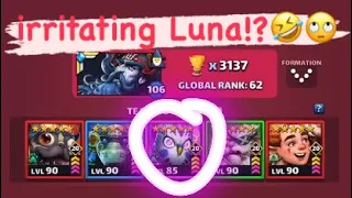 Empires & Puzzles Hero Test : 😈Luna & Gang…. Non-stop irritation Comedy ‼️🤦🏻‍♂️🙄🤣