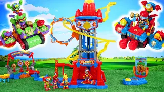 SUPERTHINGS po polsku  Wieża treningowa  Training Tower🗼 SPIKE ROLLER kaktusy  🌵BALLON BOXER bitwa