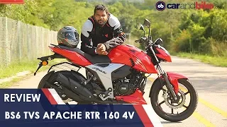 2019 BS6 TVS Apache RTR 160 4V | carandbike