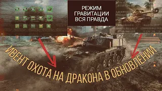 СЕКРЕТНЫЙ ИВЕНТ НА "WZ ПЫЛАЮЩЕГО" В ОБНОВЛЕНИИ 7.1 WORLD OF TANKS BLITZ. РЕЖИМ ГРАВИТАЦИИ ВОТ БЛИЦ