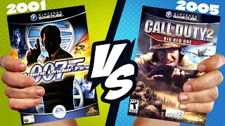 First VS Last FPS Shooter GameCube   |   007 Agent Under Fire VS Call of Duty 2 Big Red One