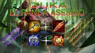 LA MEJOR BUILD DE ZUKA DESPUÉS DEL PARCHE | PANDITA OP | TZSLASHZT AOV