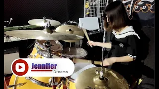 【The Cranberries】Dreams Drum Cover By Jennifer
