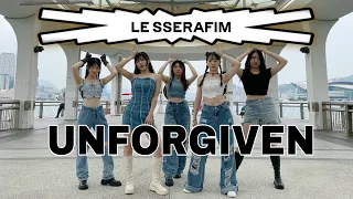 [KPOP IN PUBLIC] LE SSERAFIM 르세라핌 - 'UNFORGIVEN' Dance Cover by UNI HK