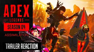 Apex Legends Season 4 - Assimilation TRAILER REACTION! | Revenant and Wattson Skin UwU