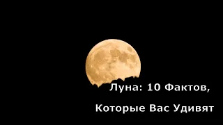 Луна: 10 Фактов, Которые Вас Удивят