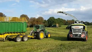 Gras häckseln 2x Jaguar 960, John deere,siga duo