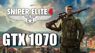 Sniper Elite 4 | GTX 1070 | 1080p Ultra Settings | FRAME-RATE TEST