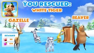 Ice Age Adventures: Chapter 1- Rescue White Tiger,Gazelly,Beaver |Newbie Gaming