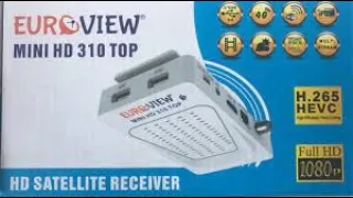 تحديث جهاز EUROVIEW MINI HD 310 TOP