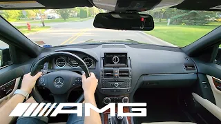 2011 Mercedes-Benz C63 AMG W204 - POV Easy Cruise - M156 6.2 V8