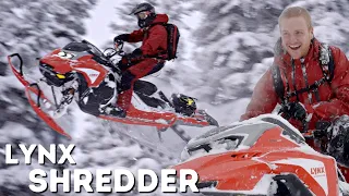 I Rode the NEW 2023 LYNX TURBO SHREDDER!! - Behind the Scenes!  MEGA VLOG