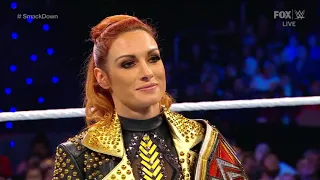 Becky Lynch And Charlotte Flair Title Exchange: SmackDown, Oct. 22, 2021