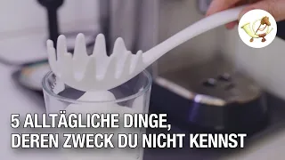 5 alltägliche Dinge, deren Zweck nur die wenigsten kennen