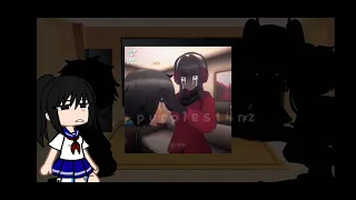 yandere simulator reacts to ayano aishi | (ayano x budo) (ayano x taro) | cringe