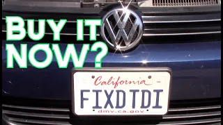 Is NOW The Time To Buy a VW TDI Dieselgate Car?