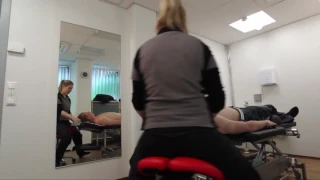 Salli Saddle Chair in Physiotherapy | sithealthier.com
