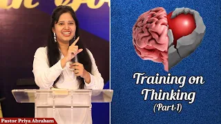 Training on Thinking(Full Msg) | Pastor Priya Abraham | 22 Nov 2020