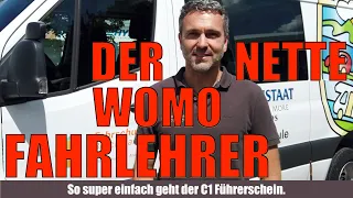 Wohnmobil-Führerschein über 3,5t. Große Zuladung. Führerschein C1 bis 7,5t. Schnell. Einfach. Gut.