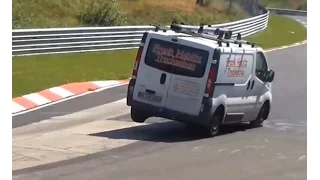 Best Jumping Cars on Nordschleife ACTION, 3 Wheel Driving, CRASH, Compilation