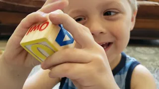 Learn the Alphabet with Simon's Alphabet Blocks